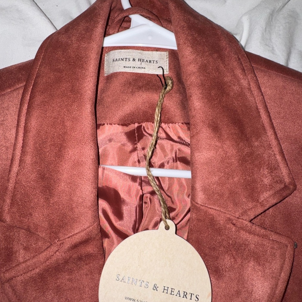 Chic Suede Fringe Jacket - Picture 4 of 5